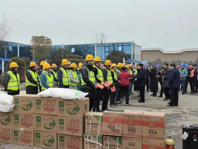 南阳市主要领导到中国一冶项目开展新春慰问(图1)