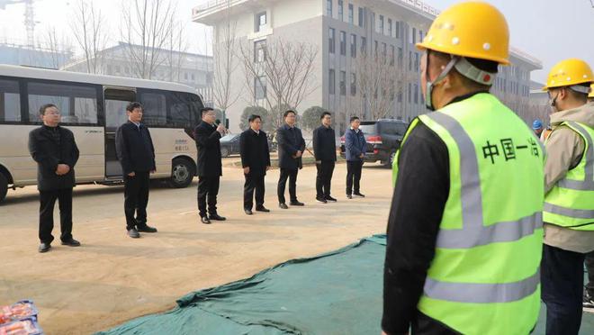南阳市主要领导到中国一冶项目开展新春慰问(图2)