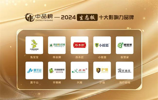 “中品榜”2024年度生态板十大品牌揭晓榜样力量引领行业新发展(图1)