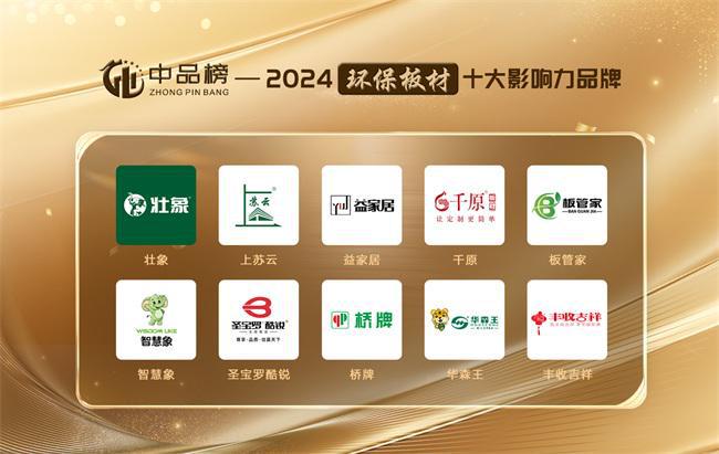 2024年中品榜环保板材十大品牌榜单公布:引领绿色家居新潮流(图1) 2024年中品榜环保板材十大品牌榜单公布:引领绿色家居新潮流(图1)