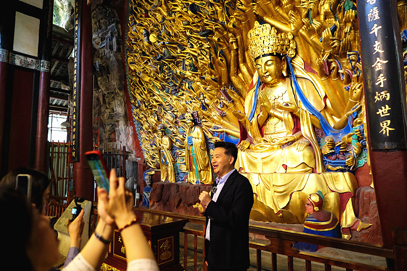 2024百家融媒重庆行丨大足石刻——记者见证石窟艺术史上的最后丰碑(图3)