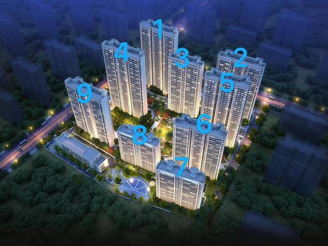 西安2024年大华公园城市丨户型展示丨在售楼栋丨装修效果图(图1)